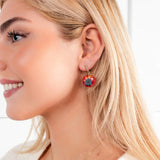 May Day Dry Flower Ball Earring