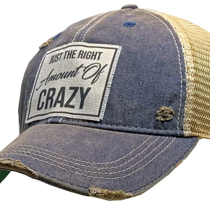 Trucker Hat/ Right Amount of Crazy