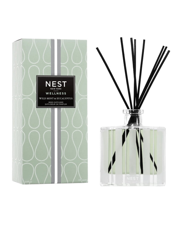 Nest Wild Mint & Eucalyptus Reed Diffuser 5.9 fl oz.
