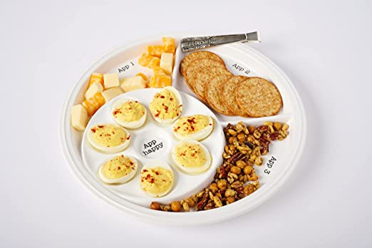 Appetizer/Devil Egg Platter Set