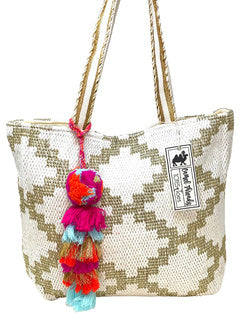 Camel Threads Bags - Diamond Gold Tote